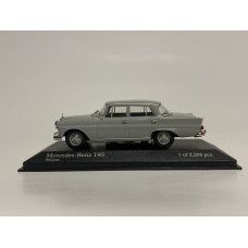 Mercedes-Benz 190 Hellgrau, Minichamps, 1:43