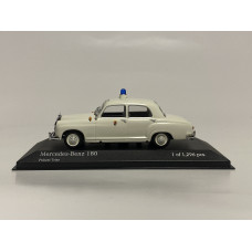 Mercedes-Benz 180 W120 Polizei, Minichamps, 1:43